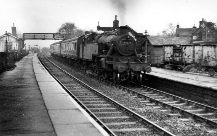 40178 at Ben Rhydding station in 1958