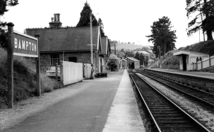 Bampton Railway Station 1950s