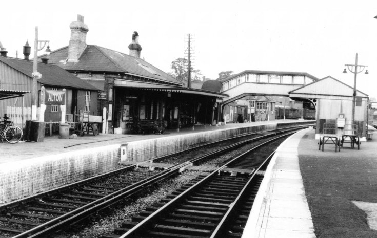Alton Railway Station 1950s