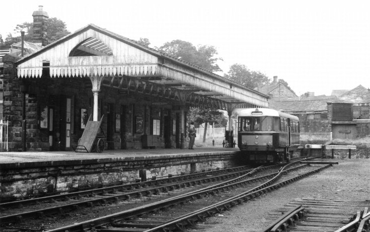 Bodmin railway station in 1964