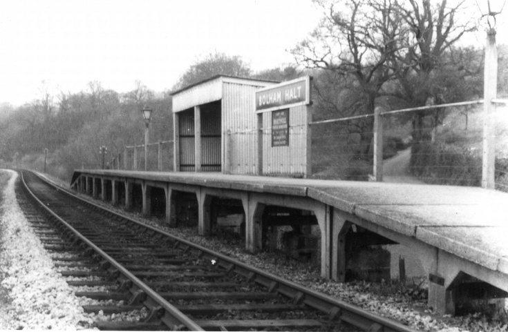Bolham Halt Railway Station