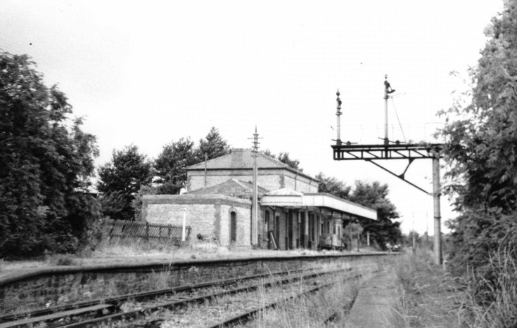 Tewkesbury railway station in 1964