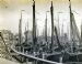 Picture of many sailing fishing boats